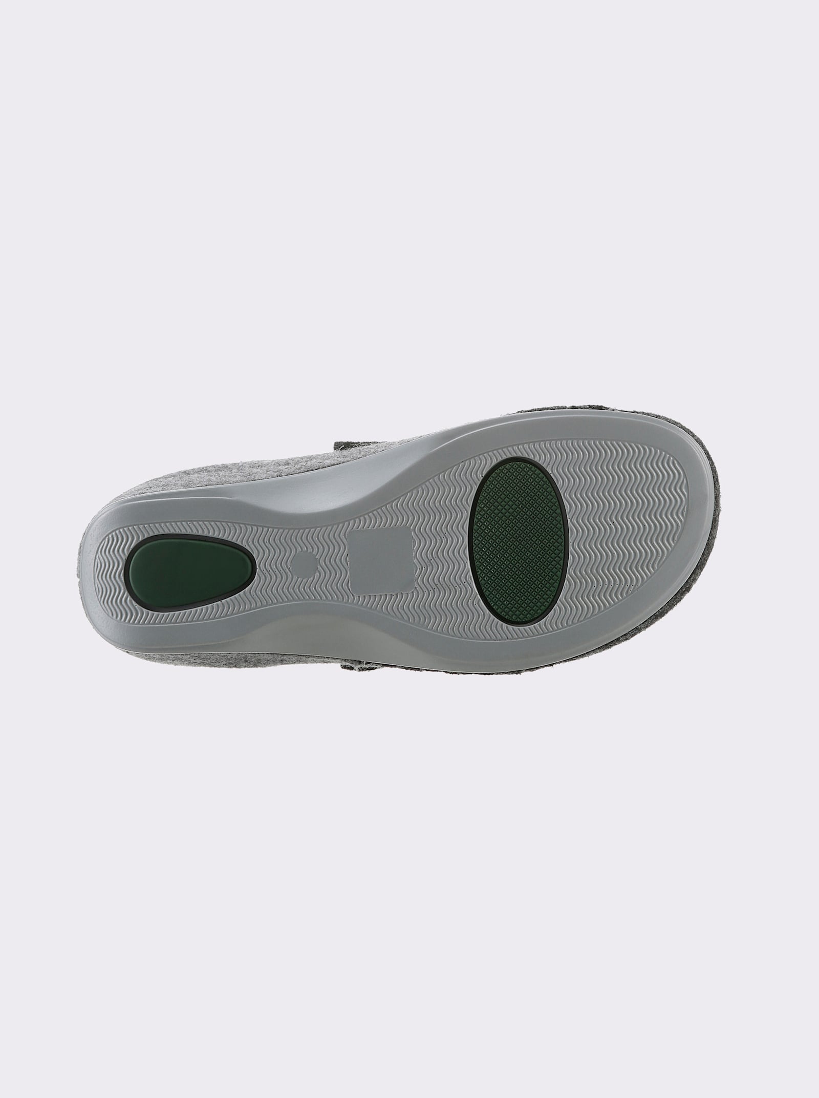 Waldläufer Pantoffel - grau