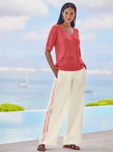 heine Kurzarmpullover - grapefruit