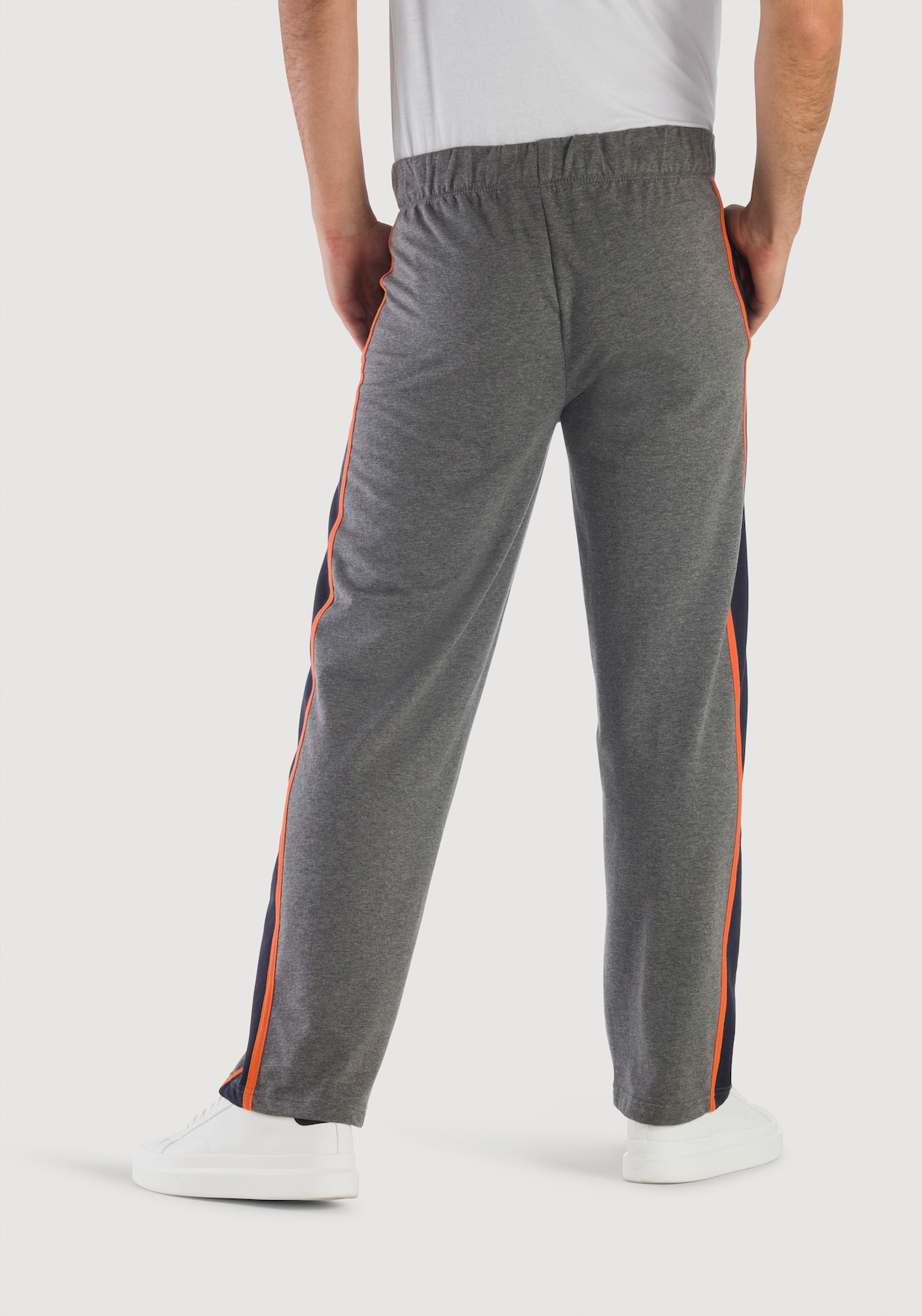 H.I.S Sweatbroek - donkergrijs gemêleerd