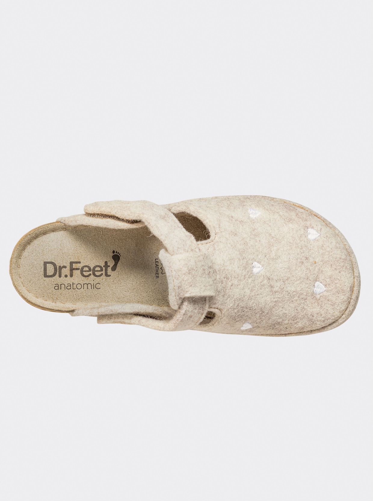 Dr. Feet Hausschuh - natur