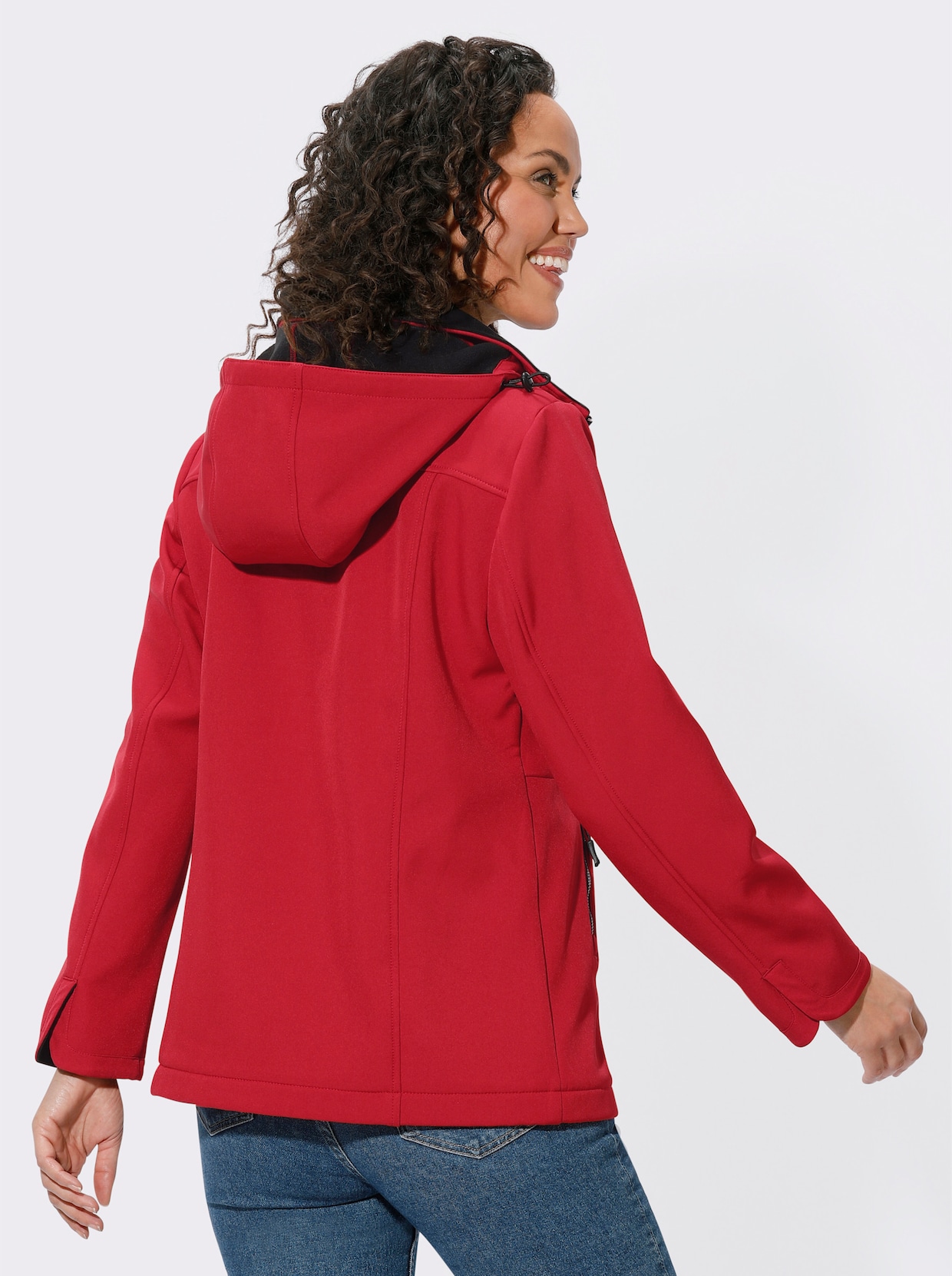 Softshell-jack - rood