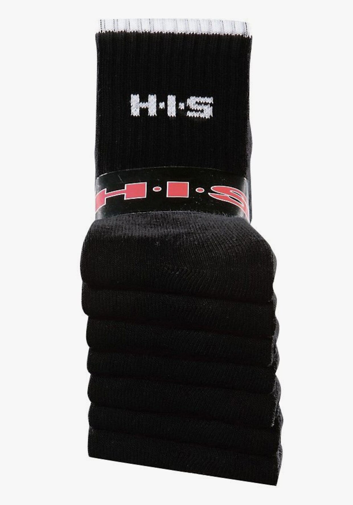 H.I.S Chaussettes de sport - noir