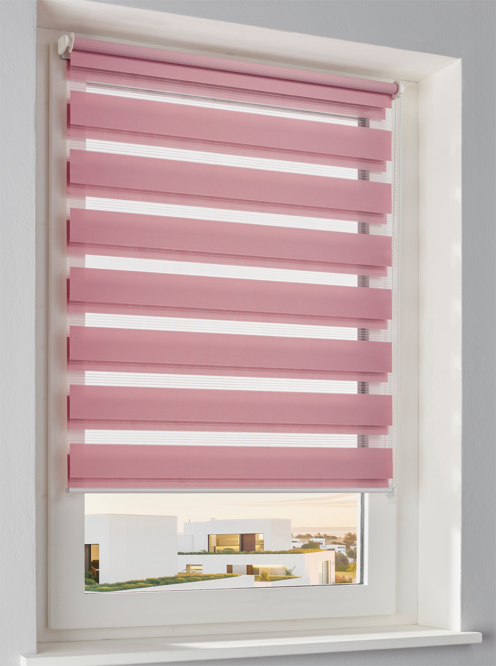 heine home Doppelrollo - mauve