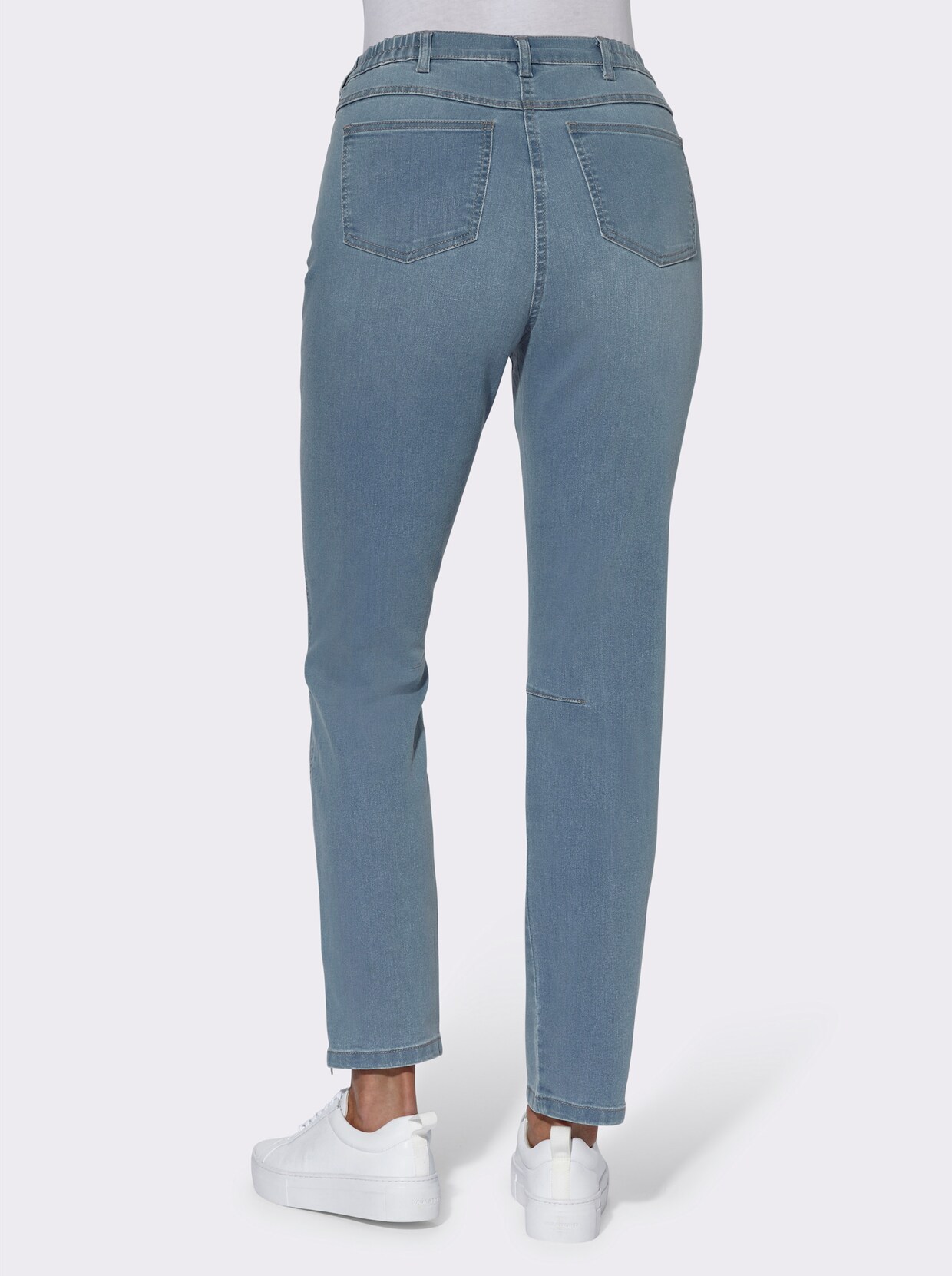 Jeans - blue-bleached