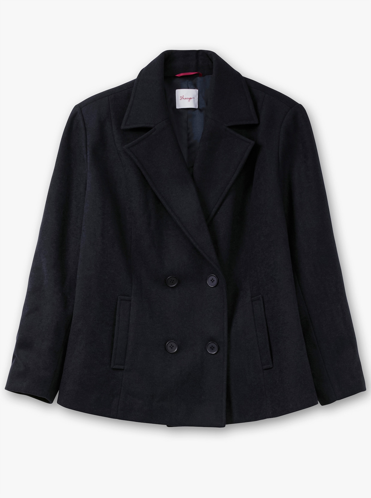 sheego Kurzjacke - tiefblau