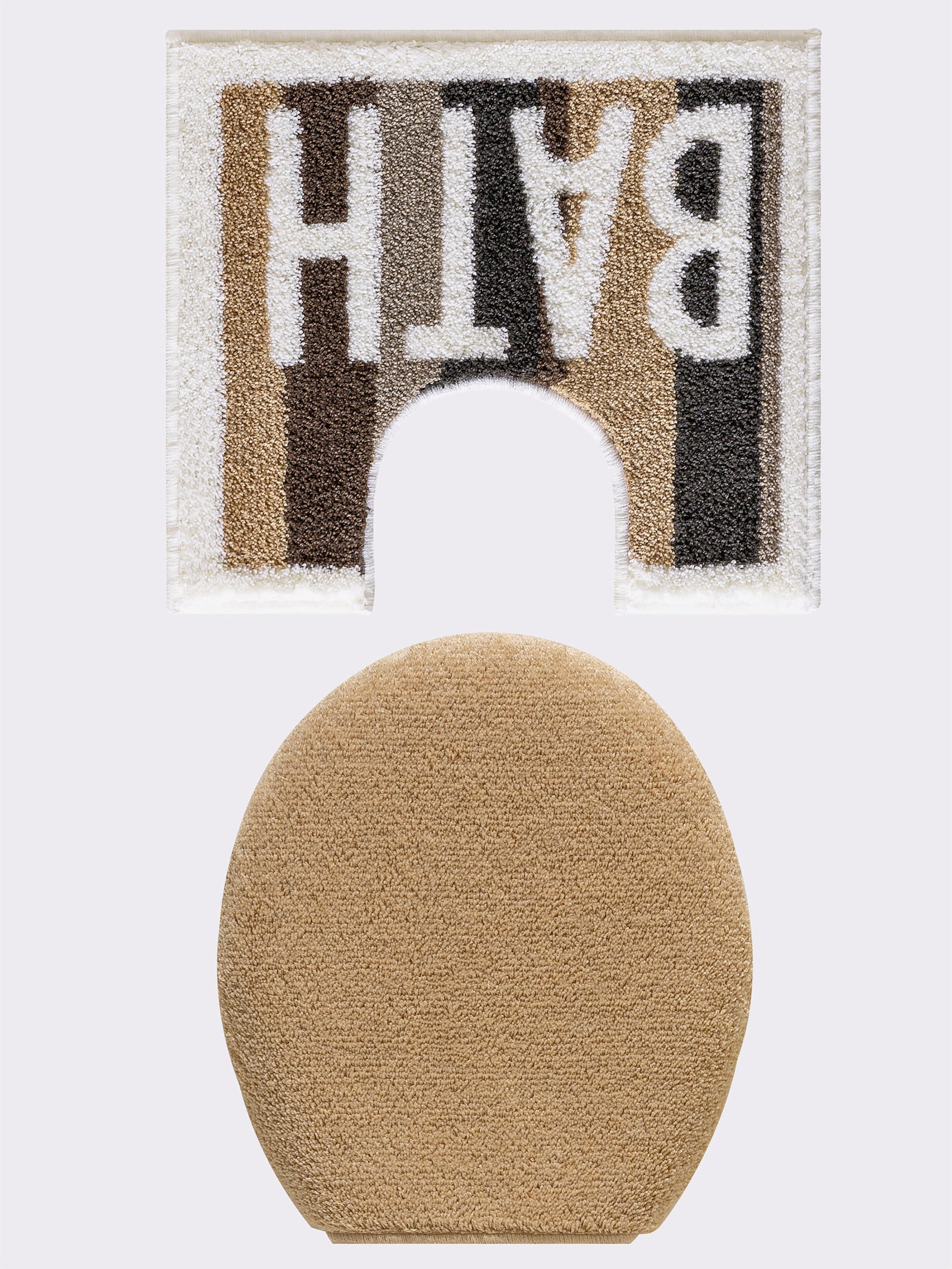 Grund Tapis de bain - gris-taupe