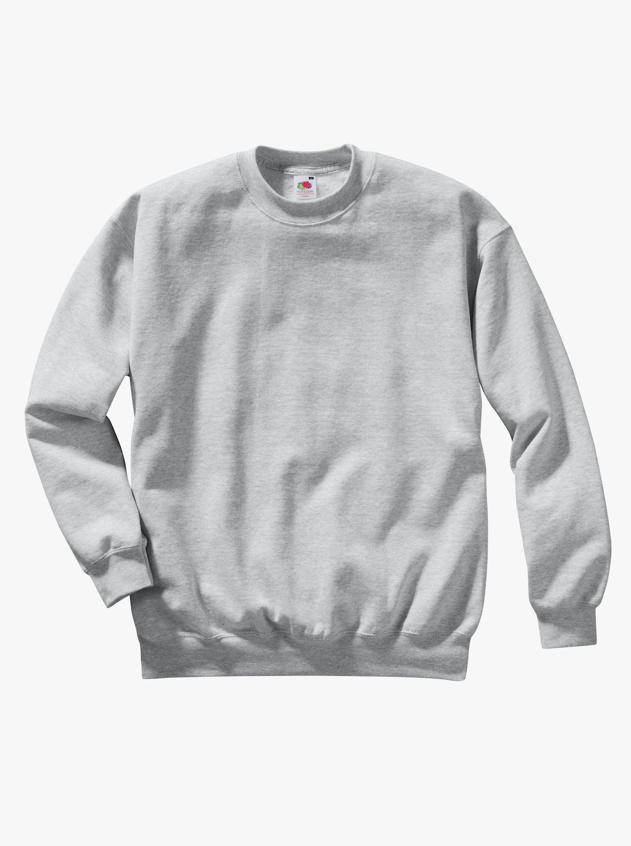 Fruit of the Loom Sweatshirt - grijs gemêleerd