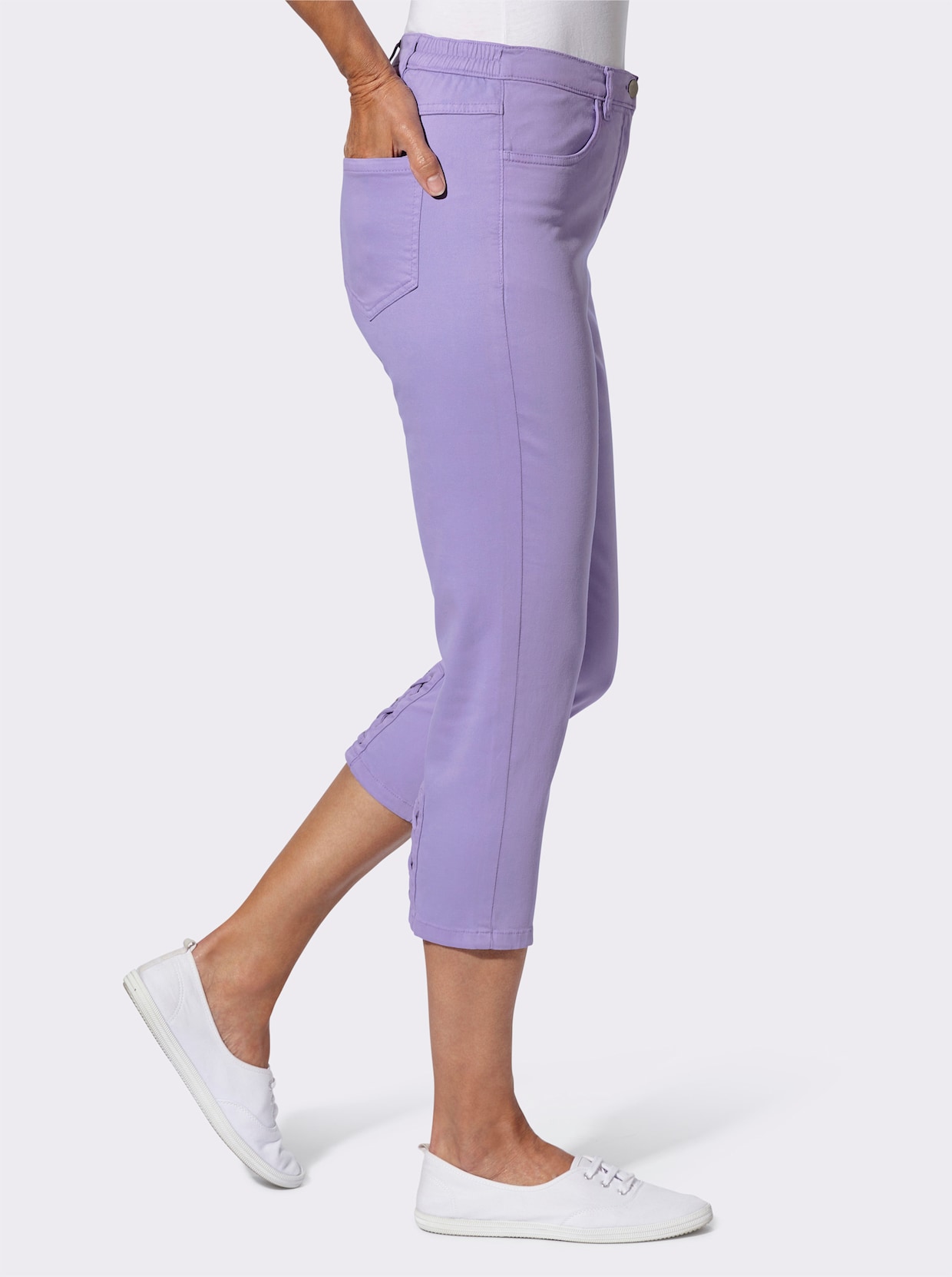 3/4-jeans - lavendel