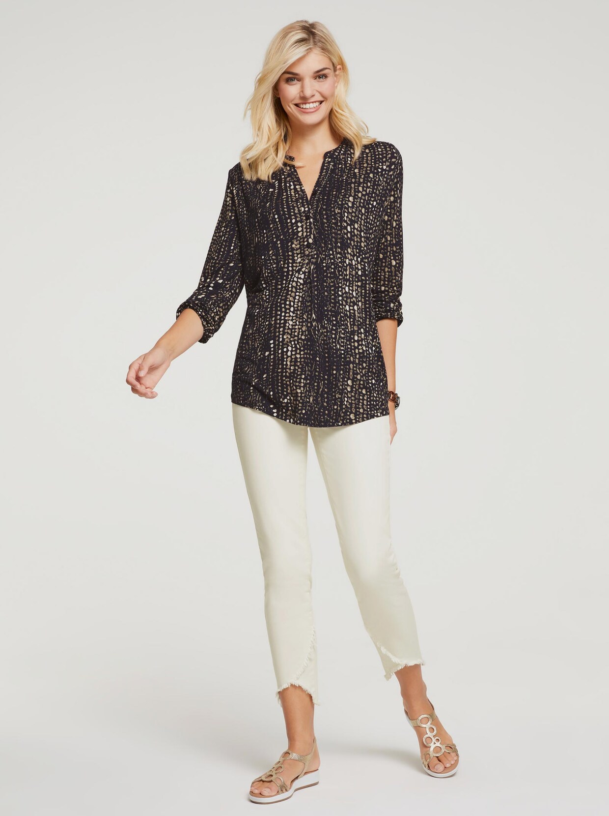 Linea Tesini Shirt - braun