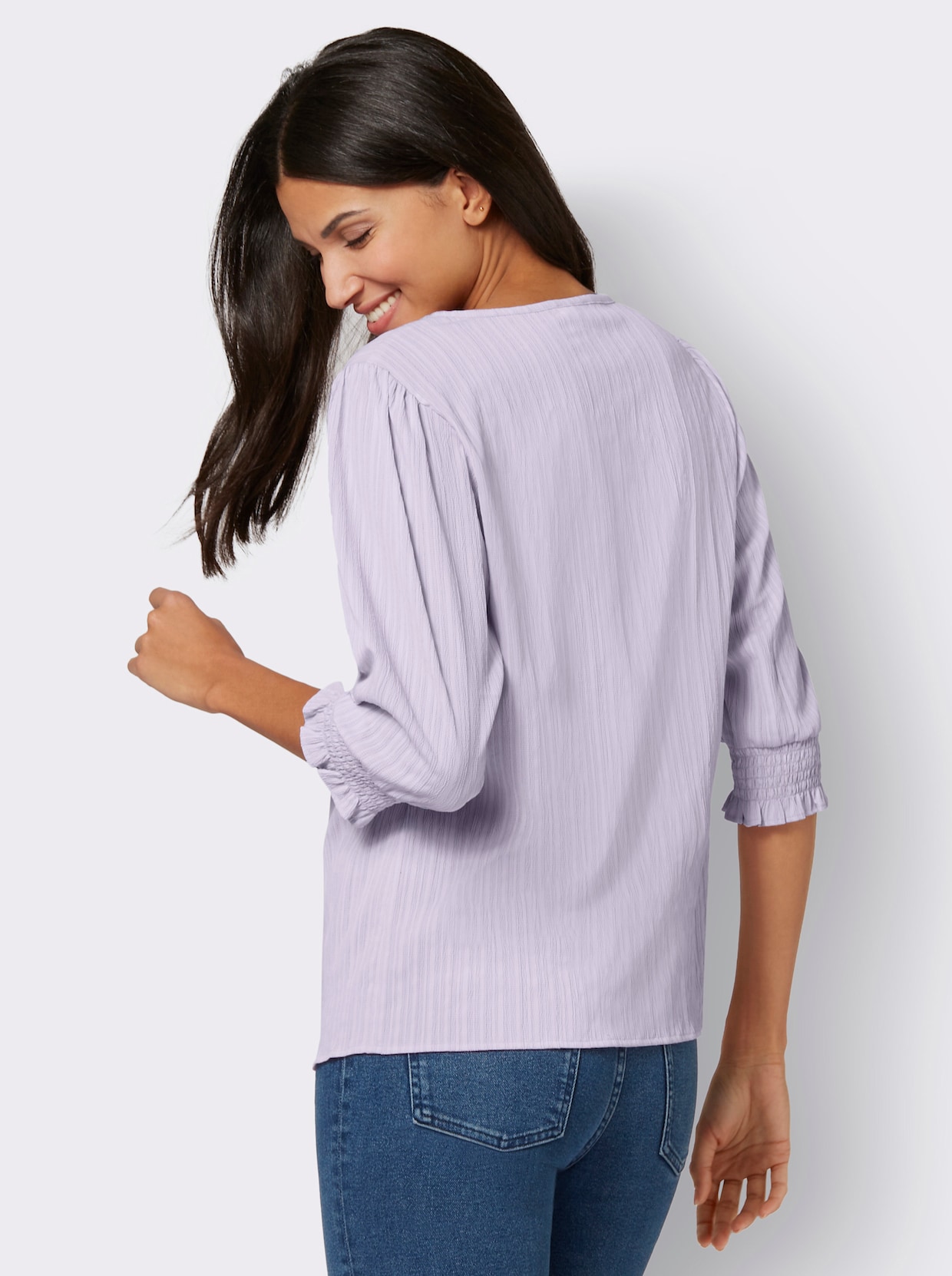 Comfortabele blouse - lila
