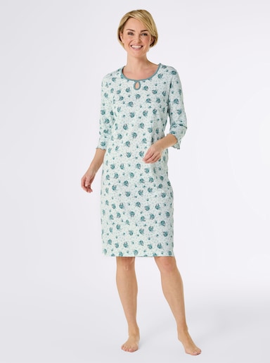 wäschepur Nachthemden - rosé + kalkmint