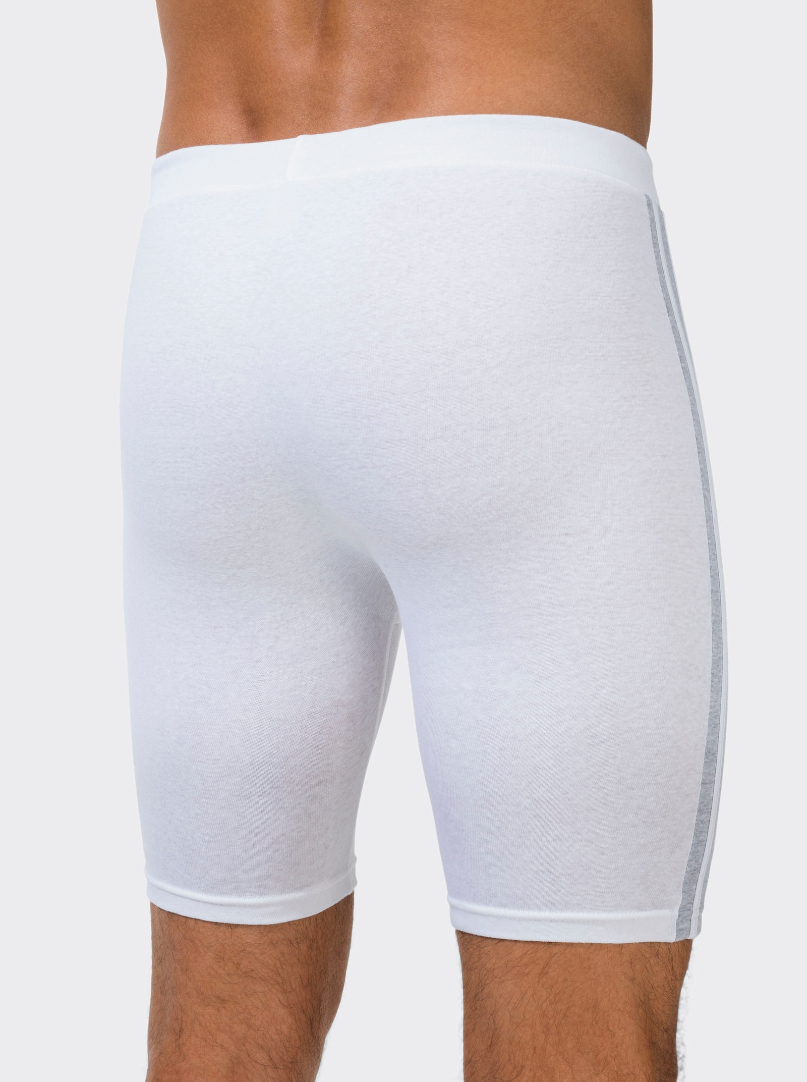 wäschepur men Kalhoty ke kolenům - bílá