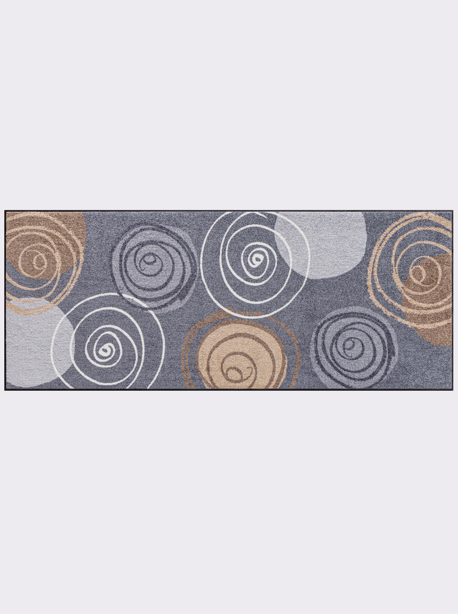 heine home Fußmatte - anthrazit-braun