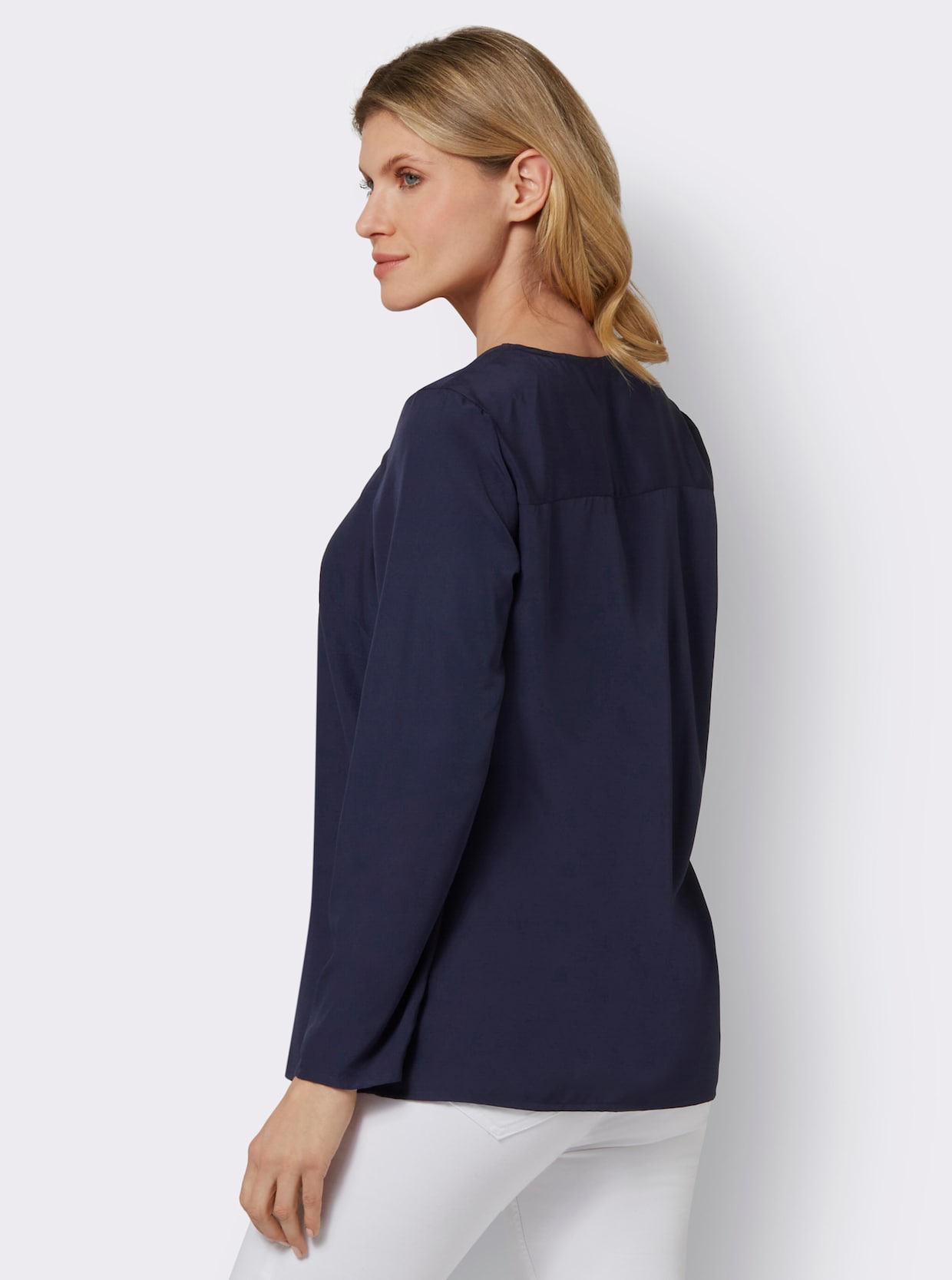 Comfortabele blouse - marine