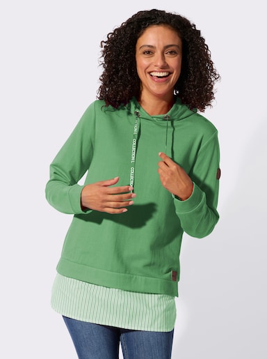 Kapuzensweatshirt - apfel