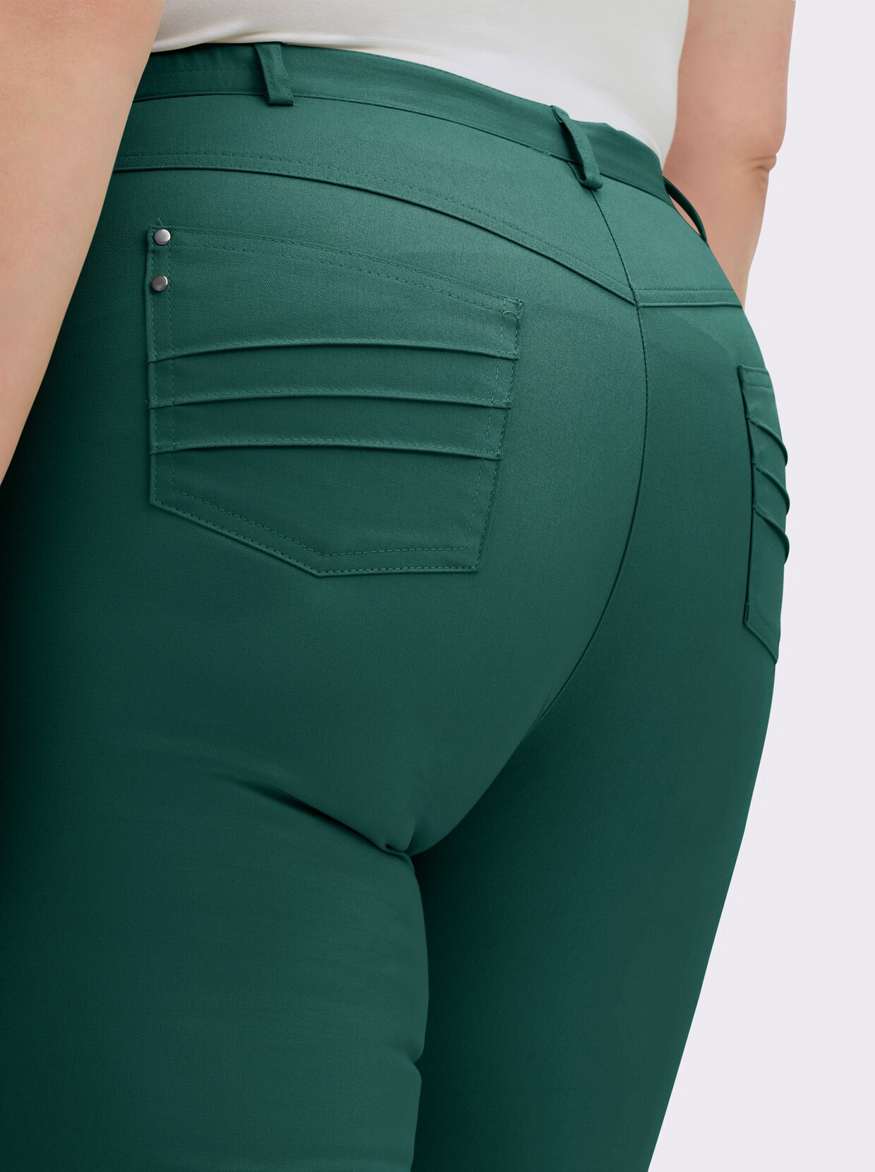 Cosma Funktionshose schmutzabweisend und knitterarm - petrol