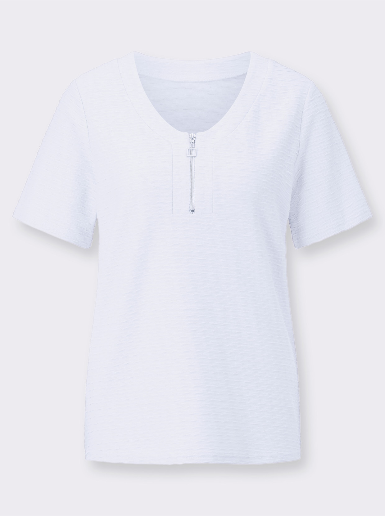 Shirt met korte mouwen - wit