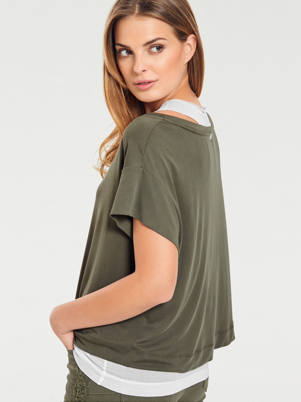 heine Shirt - oliv