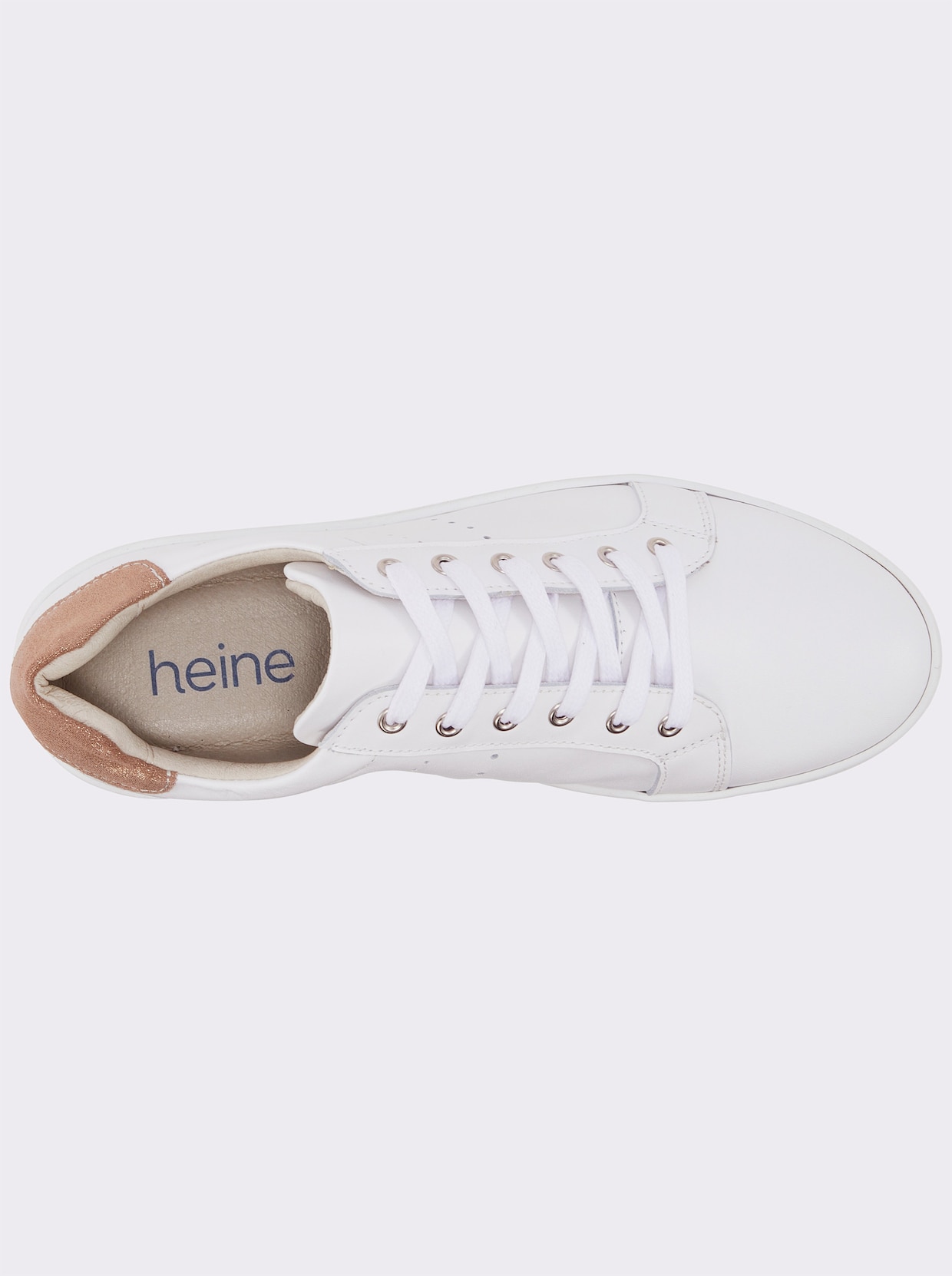 heine Sneaker - weiss-taupe