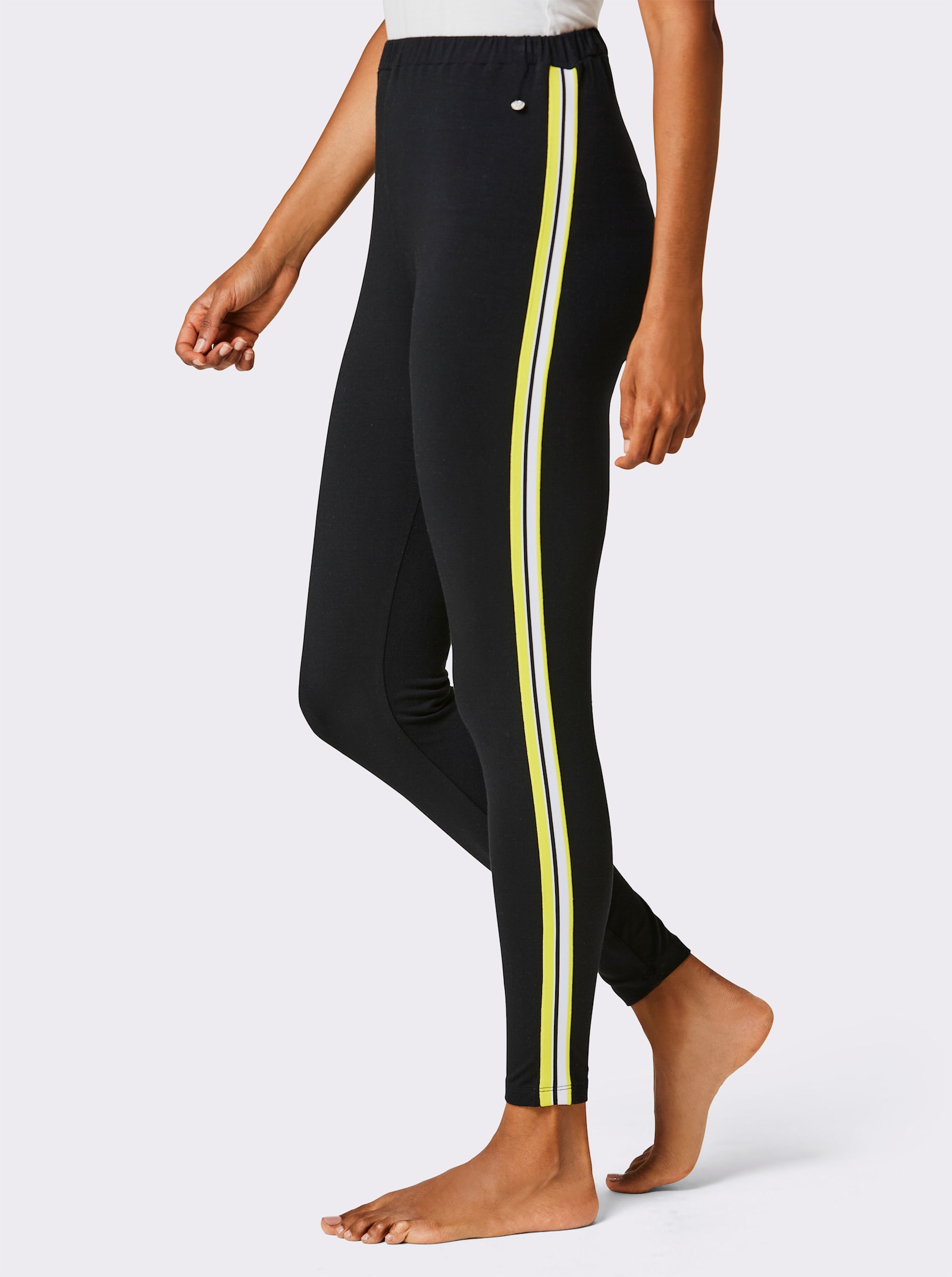 CREATION L PREMIUM Legging van modal - zwart