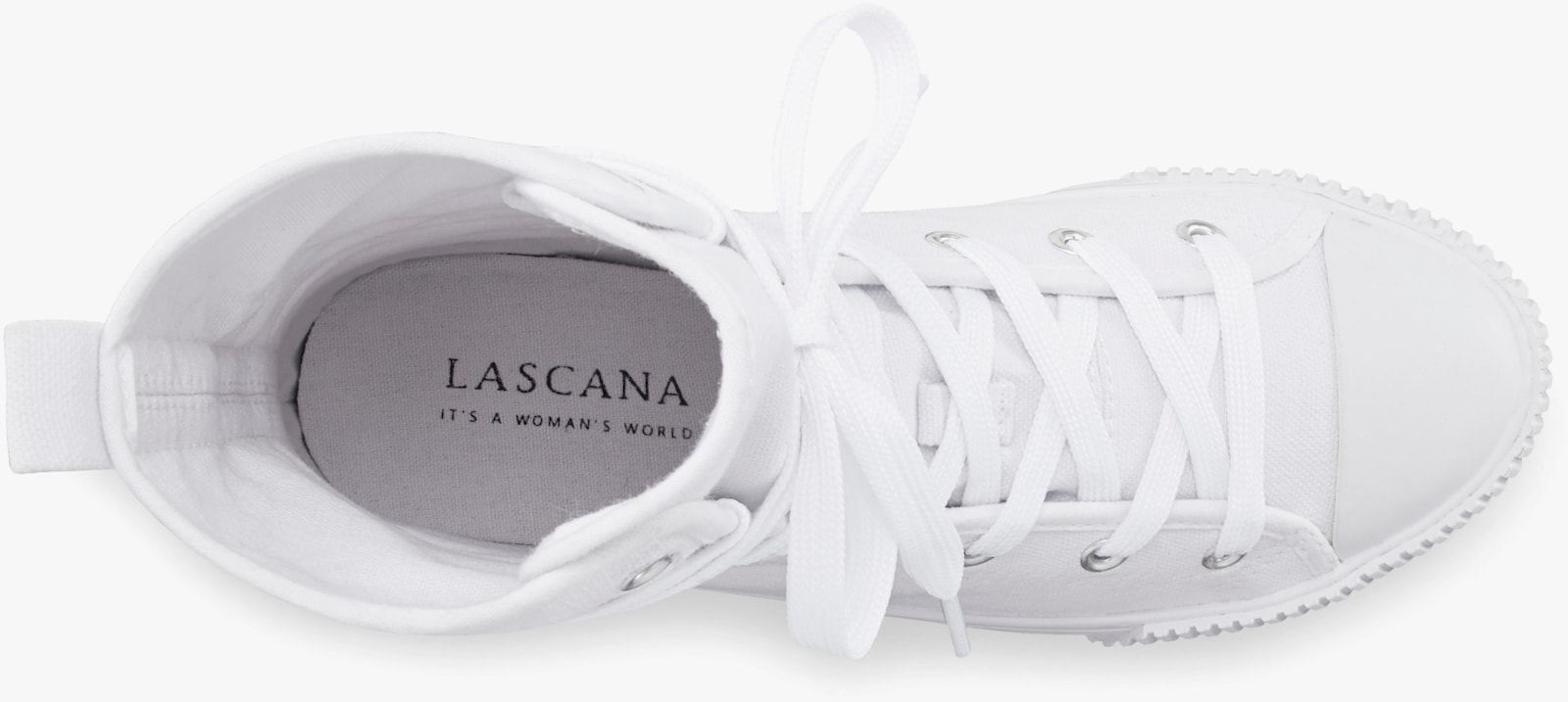 LASCANA Stiefelette - weiß