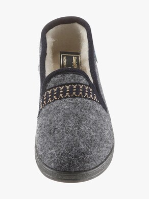 Hausschuh - grau