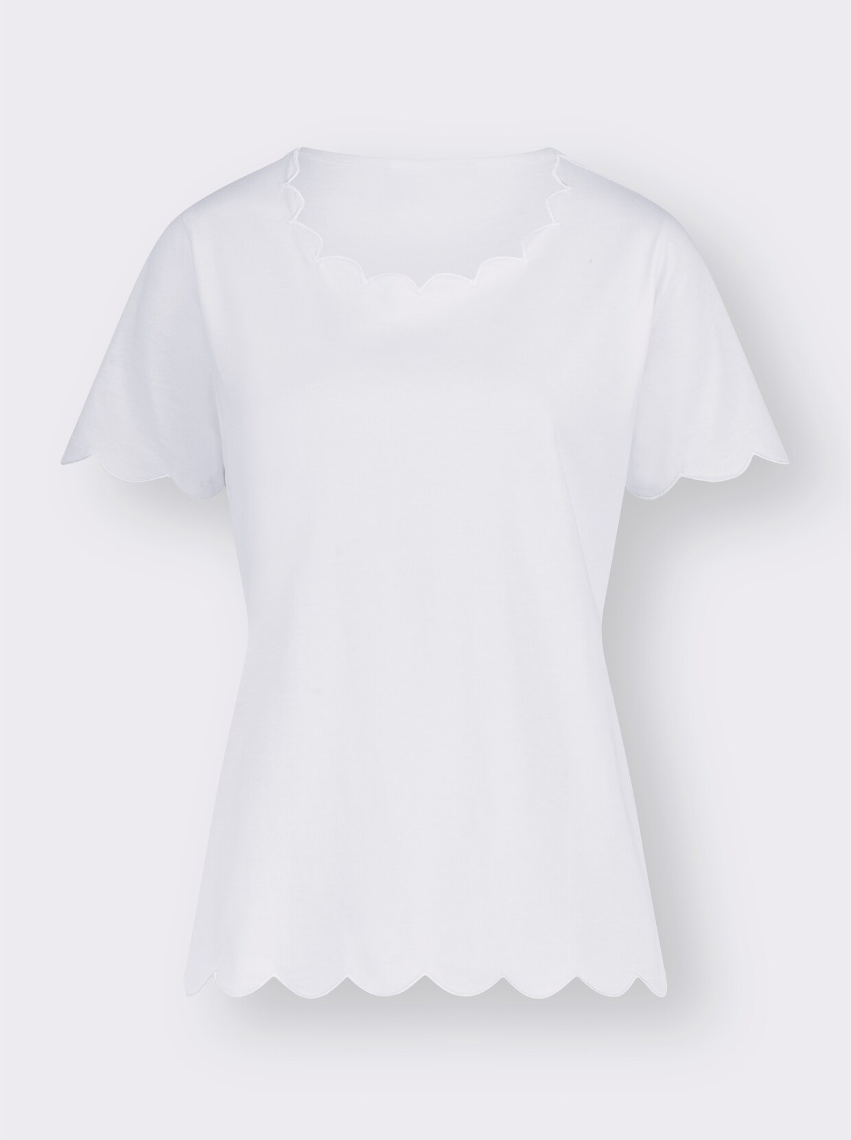Tričko s krátkým rukávem - bílá