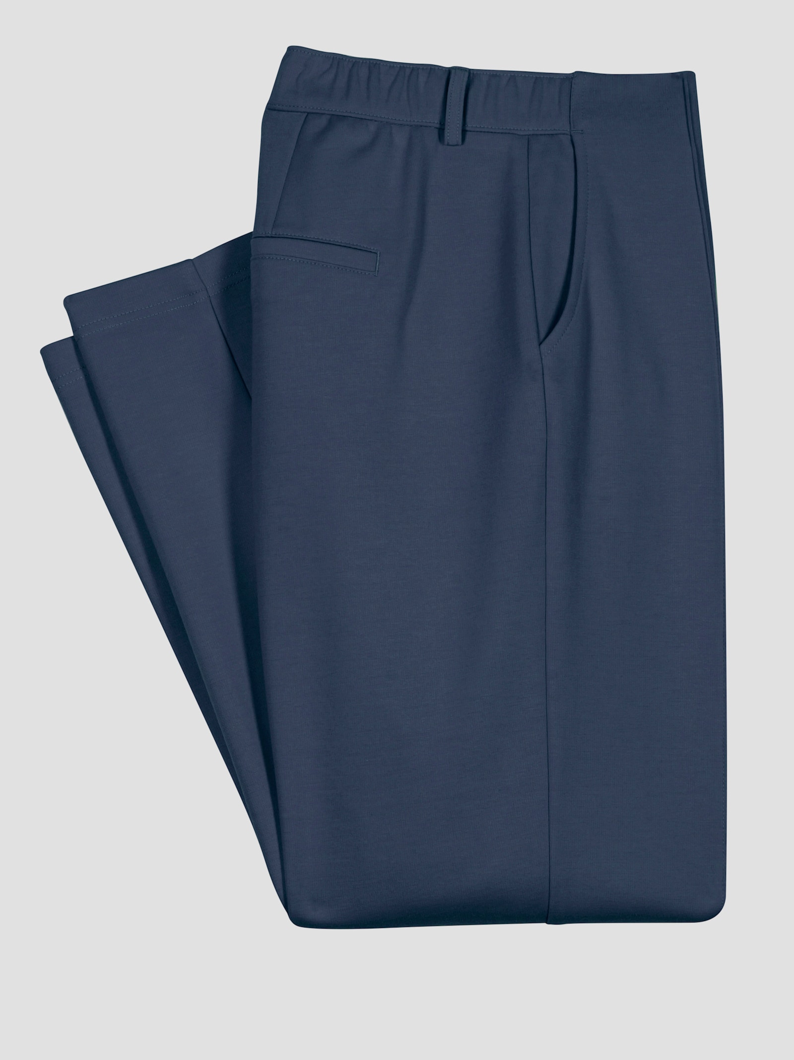 Jerseyhose mit Dehnbund hinten - dunkelblau