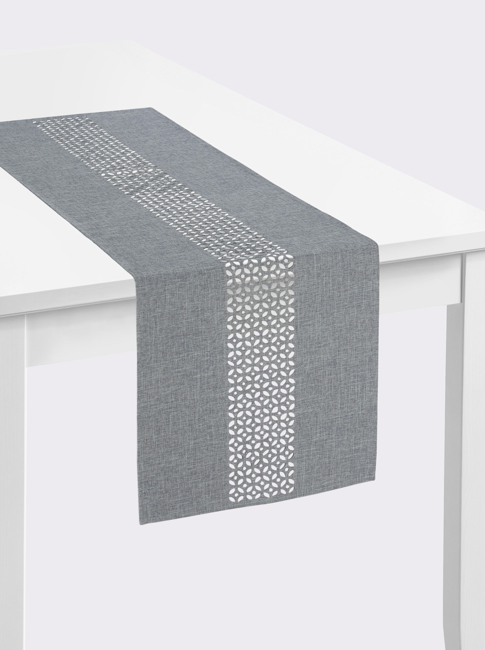 Tischdecke - grau