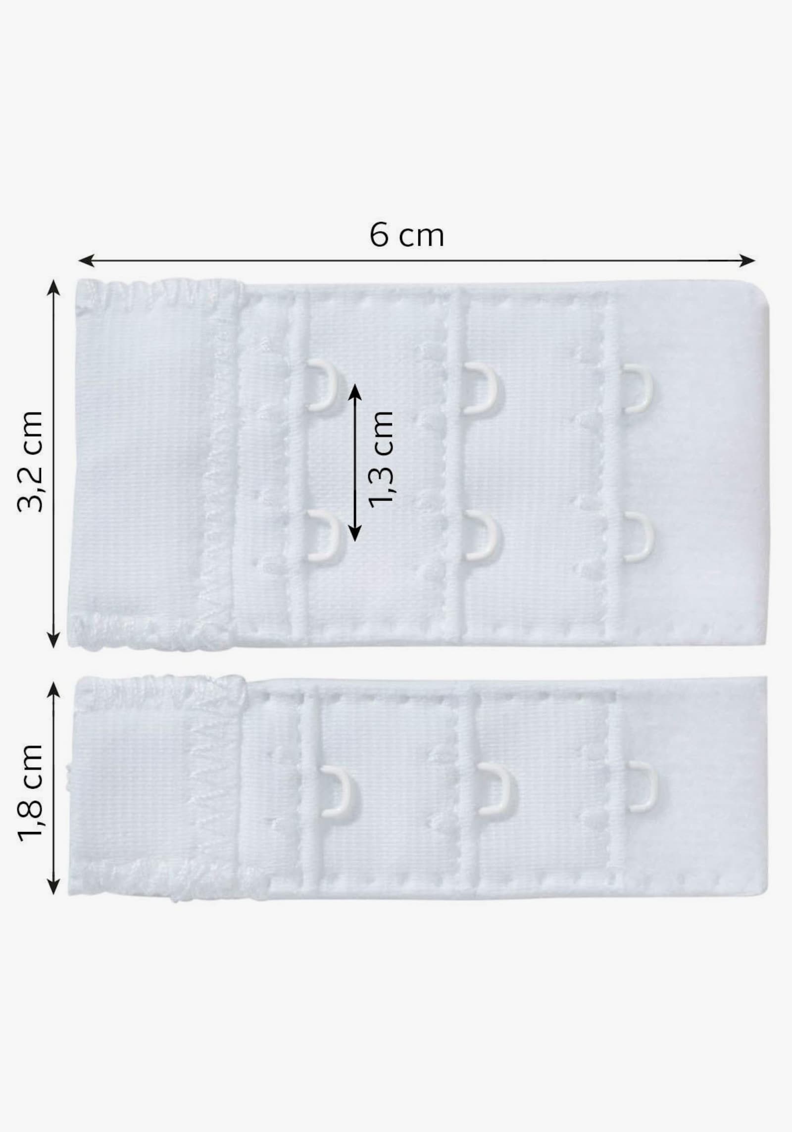 LASCANA Extension soutien-gorge - 1x caramel. 1x blanc + 1x noir