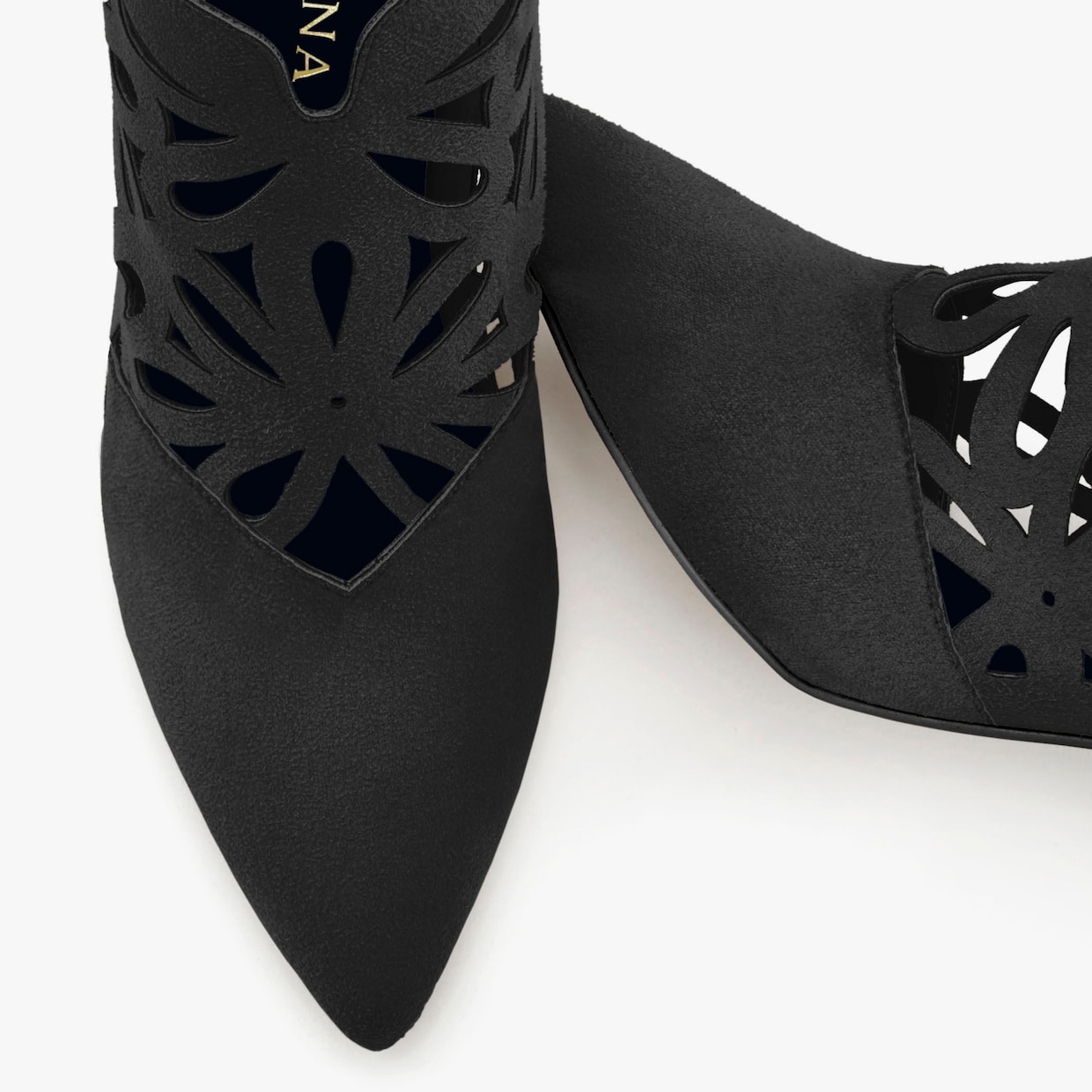 LASCANA High-Heel-Stiefelette - schwarz