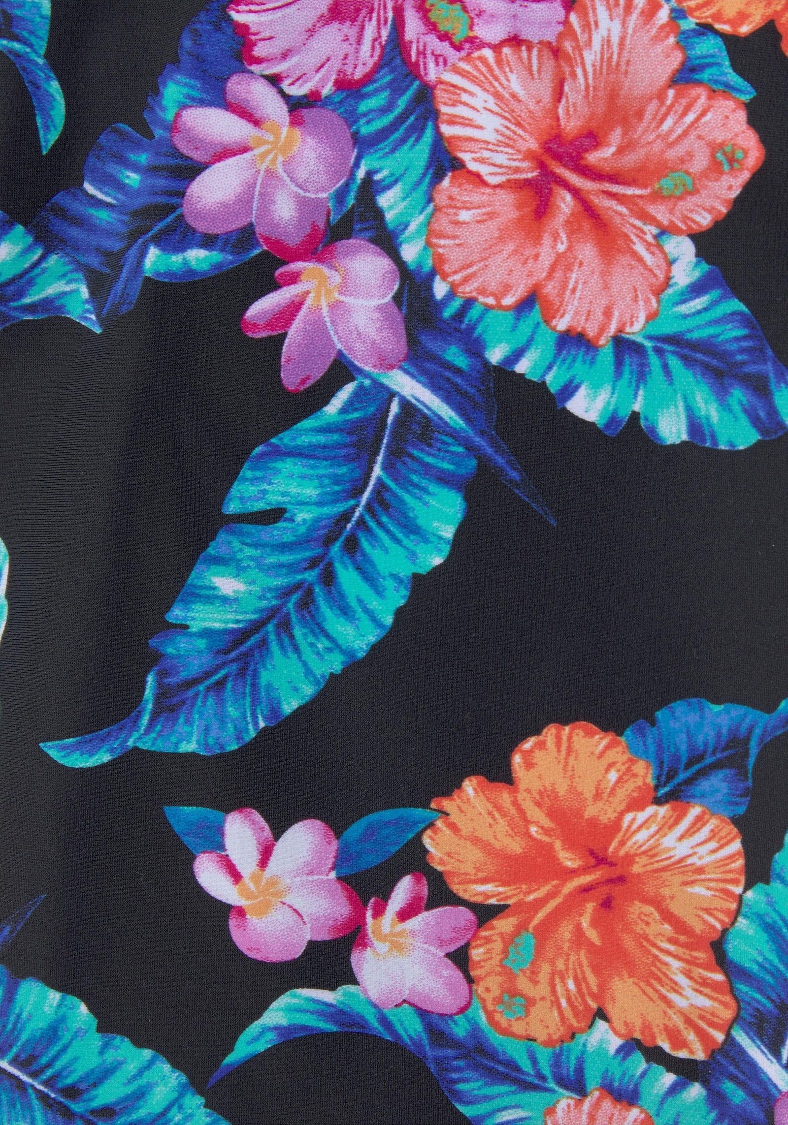 LASCANA Bade-Rock - schwarz-bedruckt-bunt