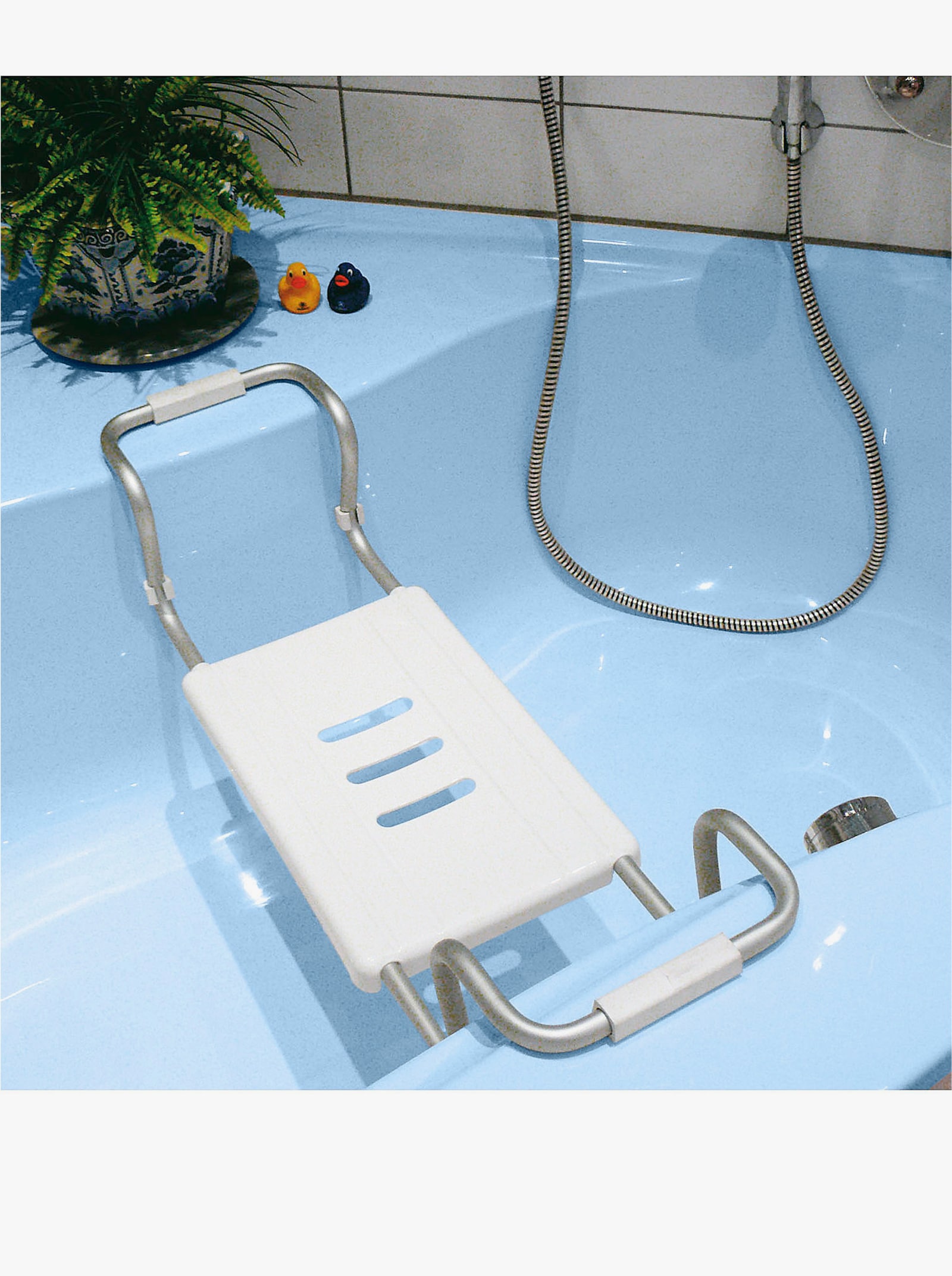 Badewannen-Sitz - weiß