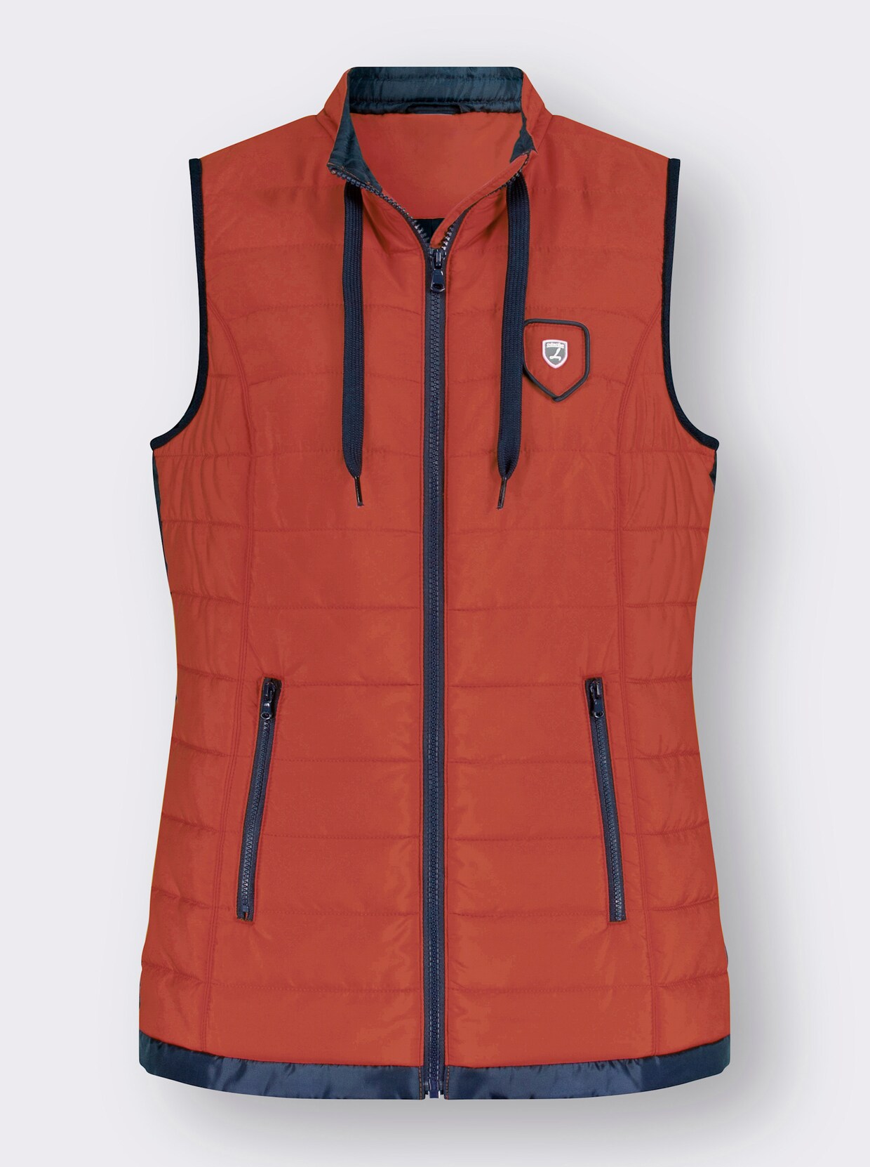 Gilet - roestrood