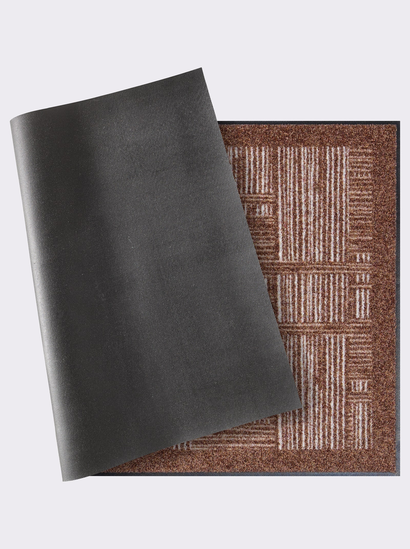 Salonloewe Fußmatte made in Germany - taupe