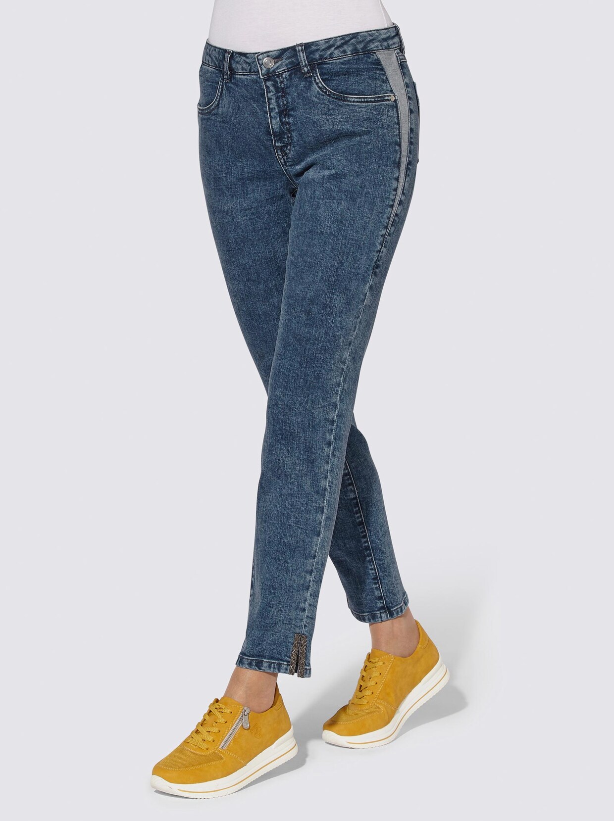 Stretch-Jeans - dark blue