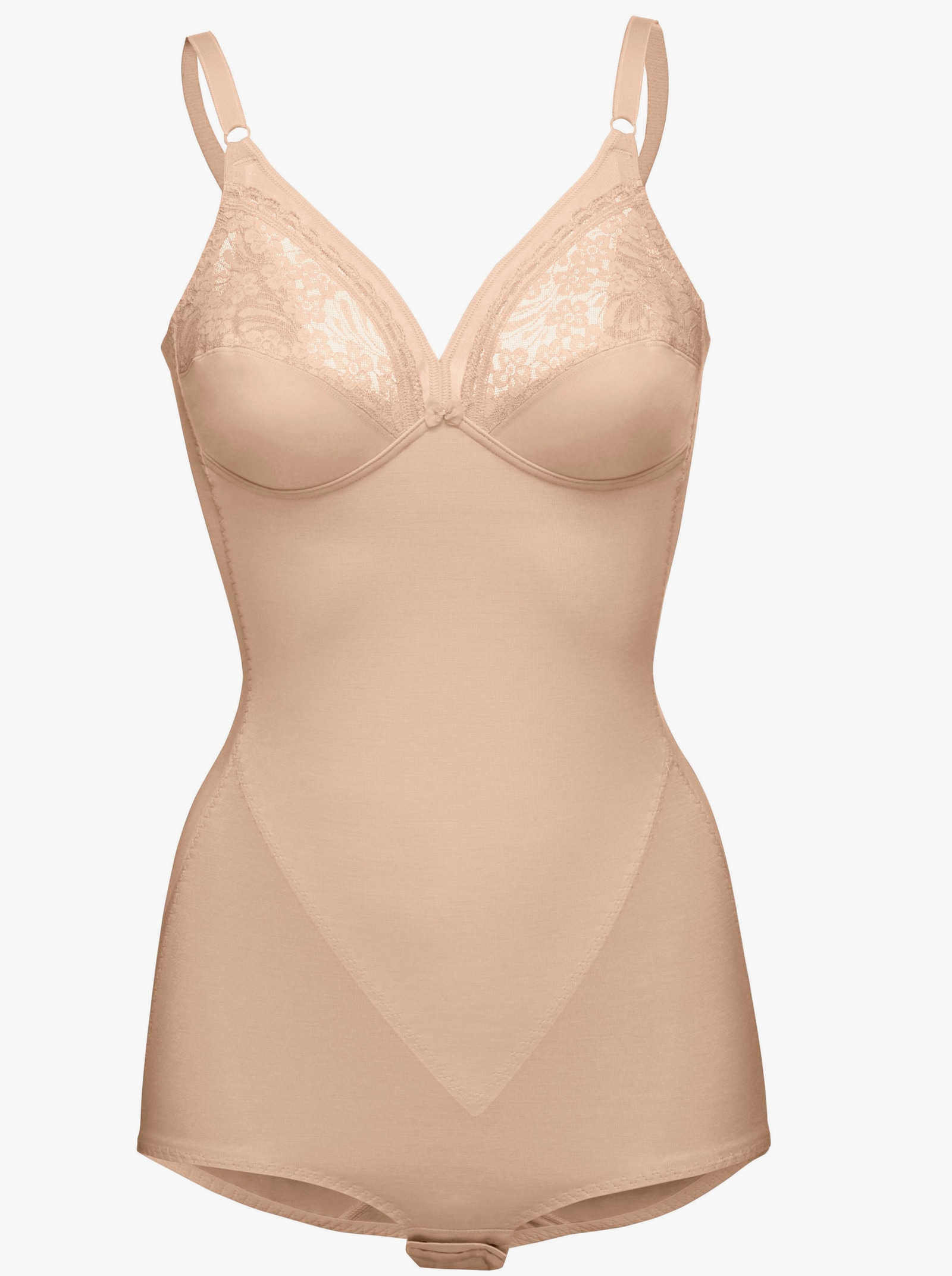 Triumph Einteiler ohne Bügel mit Elastik-Rücken - elfenbein