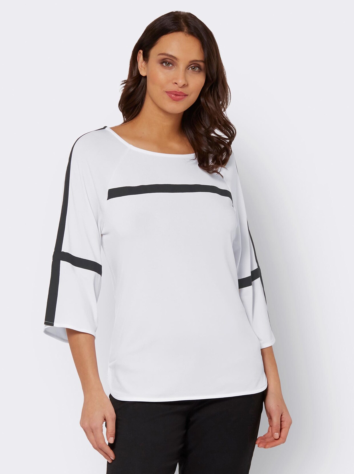 3/4-Arm-Shirt - ecru