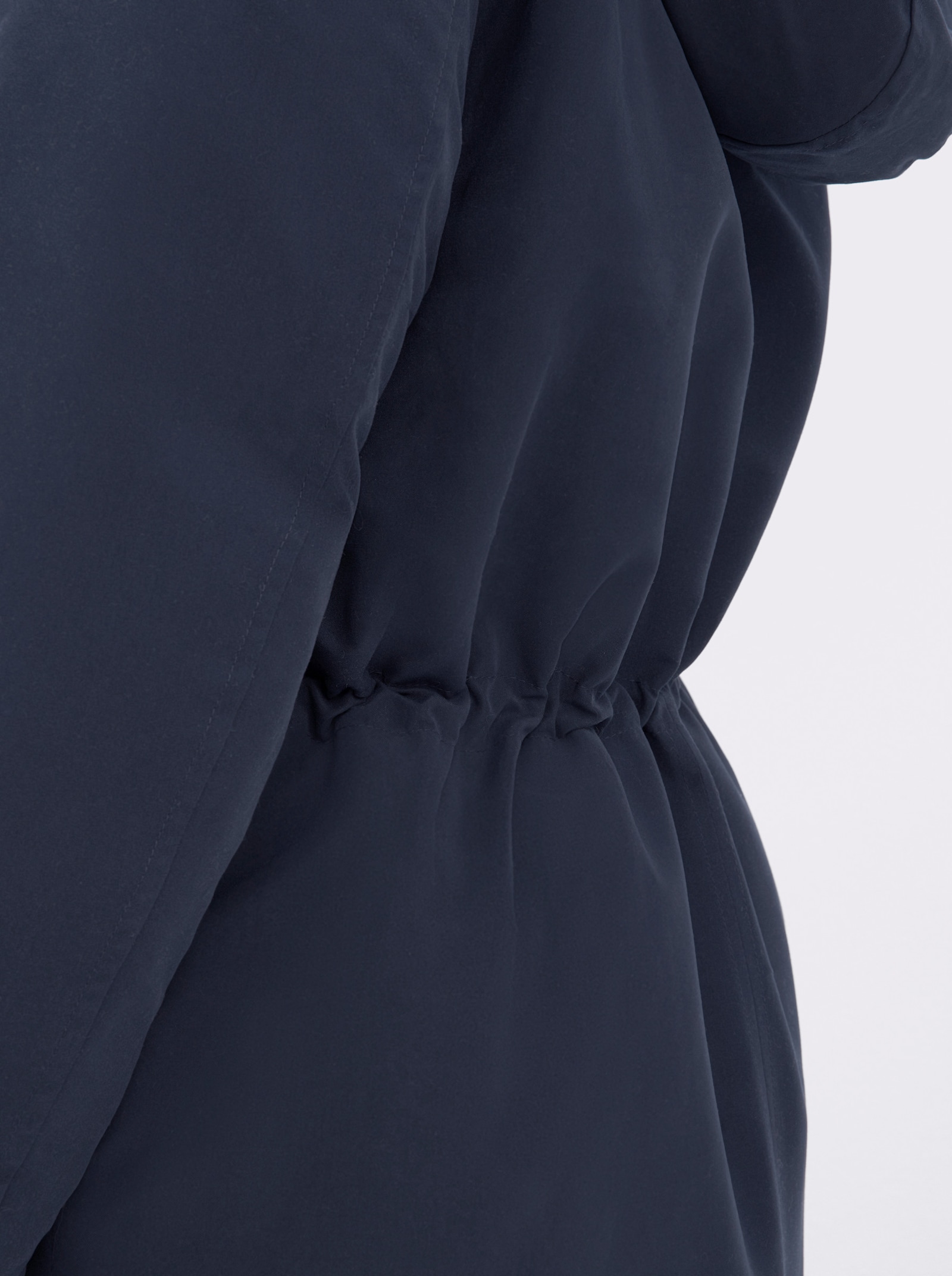 sheego Parka in wärmender Qualität - tiefblau