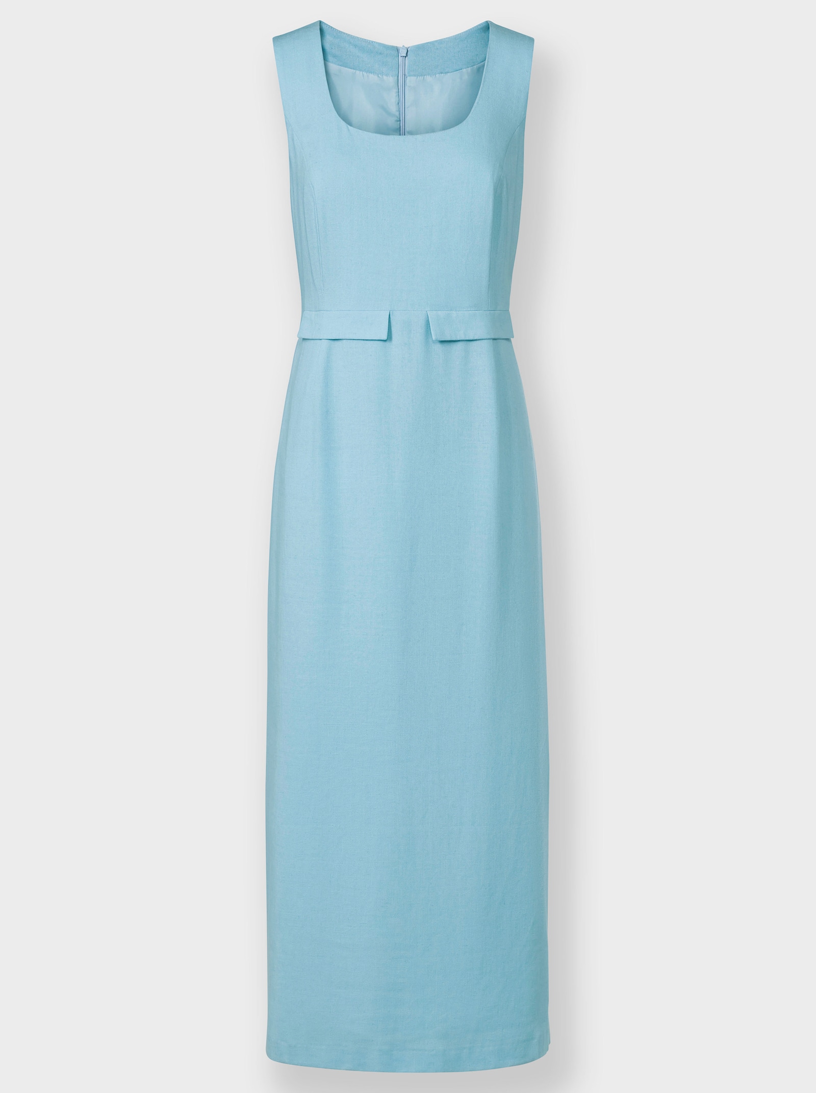 heine Cocktailkleid Struktur-Qualität mit Leinen - aqua