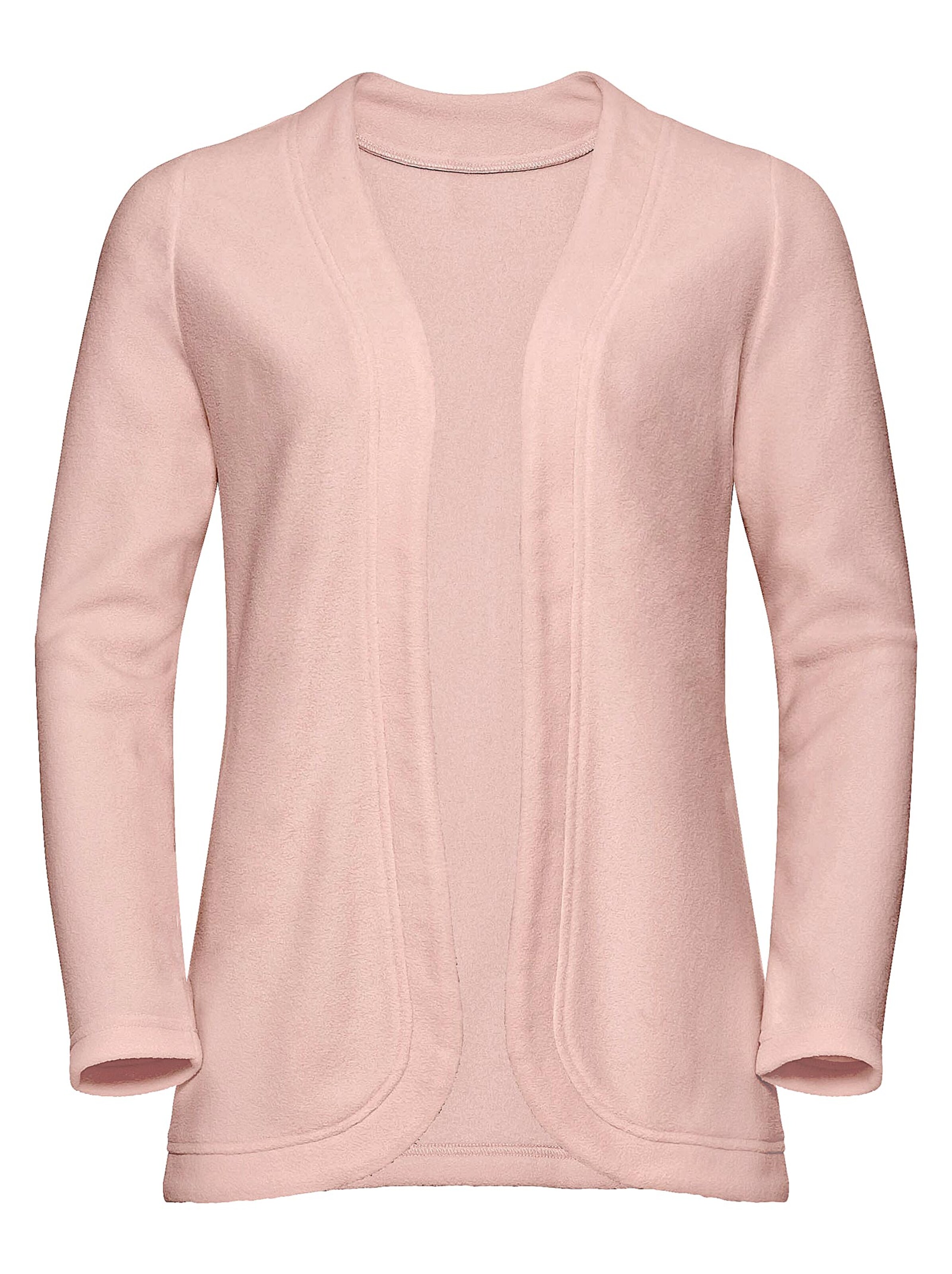 Fleece-Jacke - rosé
