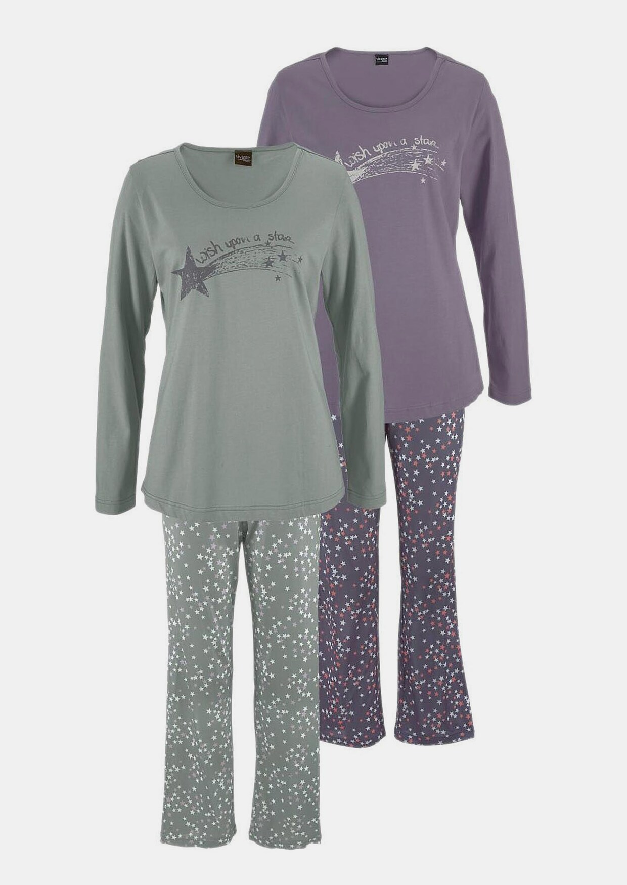 Vivance Dreams Pyjama - mint, lila