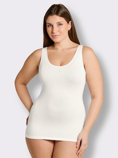 wäschepur Achselhemd in Modal-Qualität - champagner