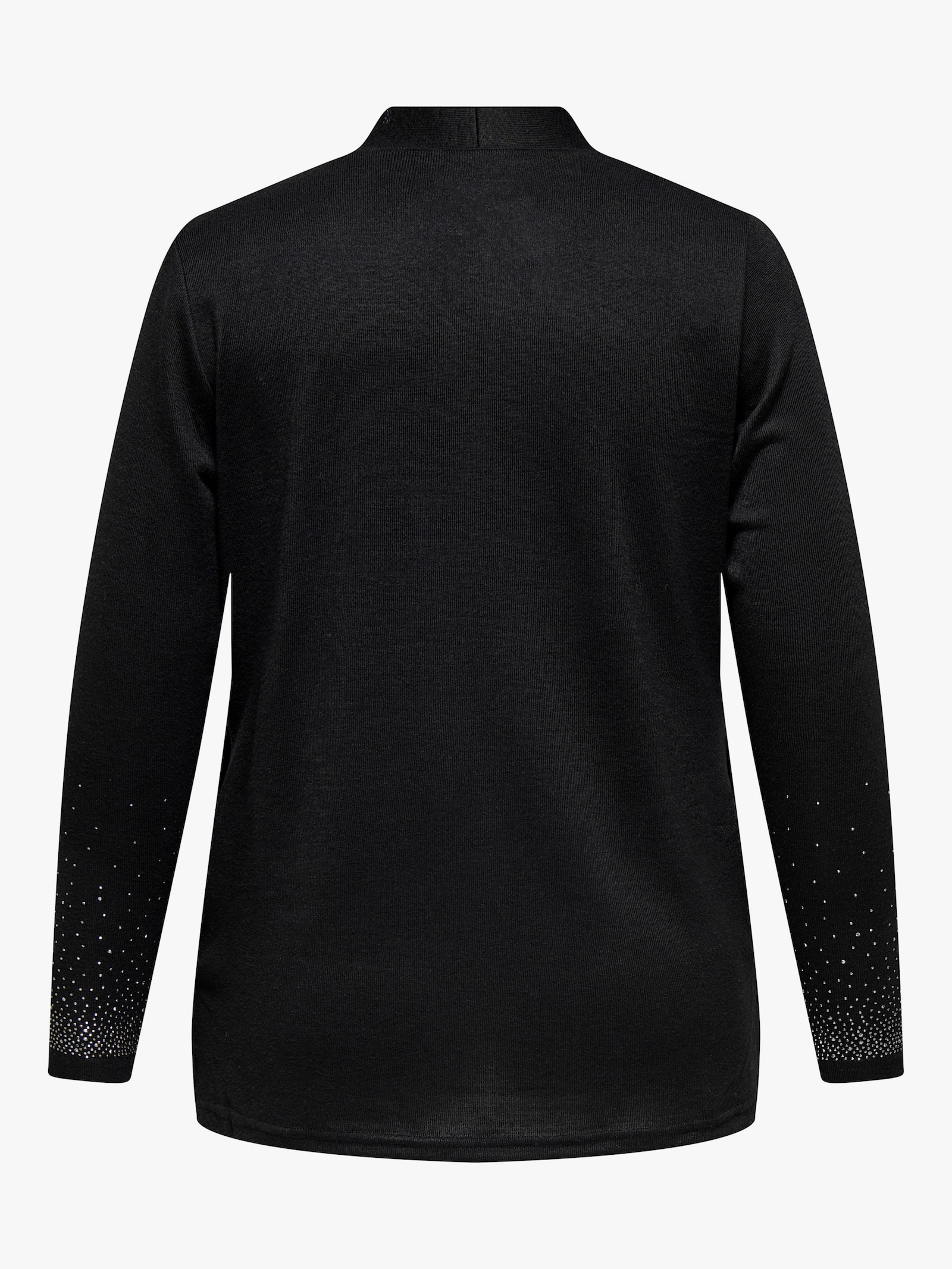 ONLY CARMAKOMA Strickjacke - black detail:solid