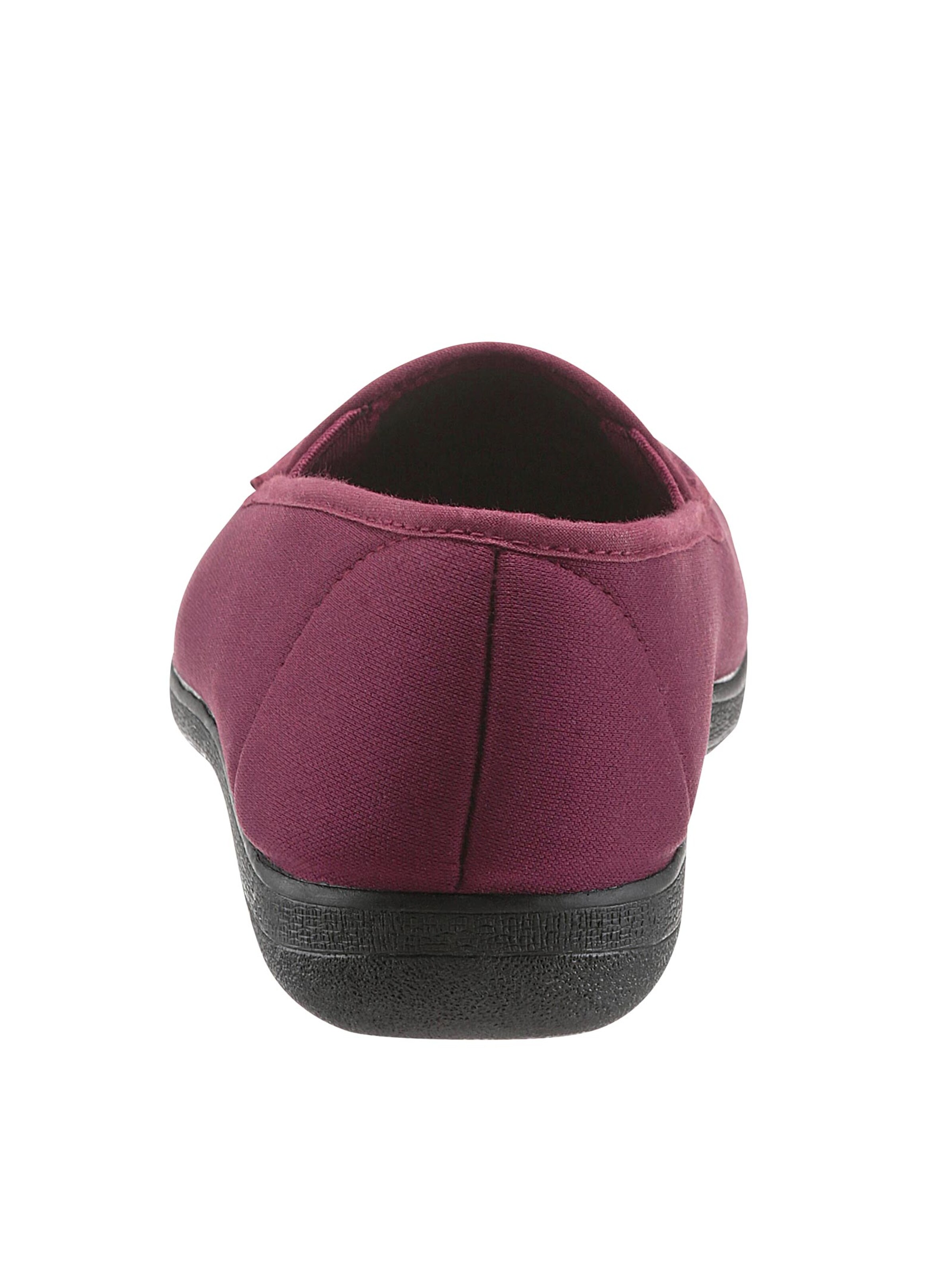 Hausschuh - bordeaux