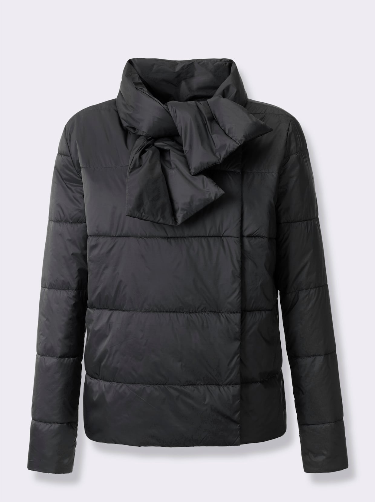 heine 2-in-1 gewatteerde jas - zwart