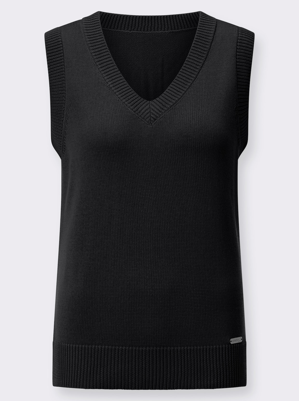 Slip-over - zwart