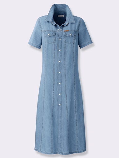 Jeanskleid - blue-bleached