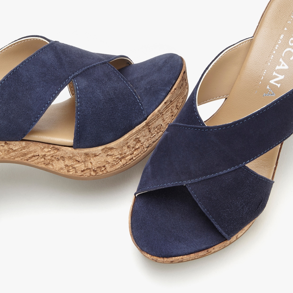 LASCANA slippers - blauw