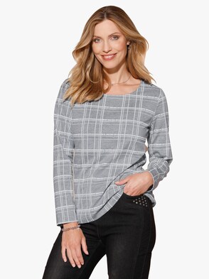 Shirt - grau-meliert